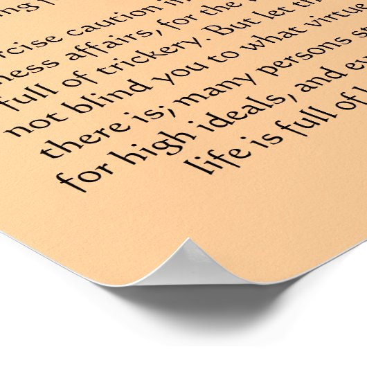 Desiderata Ocean Sky Scape Posters 2 ポスター (角)