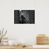 Desiderata on Barbican Steps，以降と上 ポスター (キッチン)