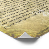 DESIDERATA Posal=Max Ehrmann=アンティーク壁紙 ポスター (角)