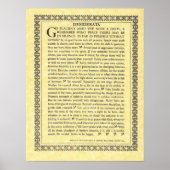 DESIDERATA Posal=Max Ehrmann=Parchment Collection ポスター (正面)