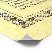 DESIDERATA Posal=Max Ehrmann=Parchment Collection ポスター (角)