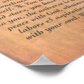 DESIDERATA Posal=Max Ehrmann=Parchment Collection ポスター (角)