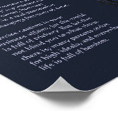 Desiderata Posal - Millhouse Canal Scene ポスター (角)