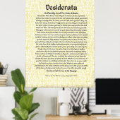 DESIDERATA Poster by Max Ehrmann MANY SIZES ポスター (ホームオフィス)