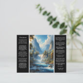 Desiderata Stillness in the Stream ポストカード (スタンド正面)