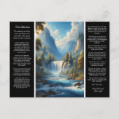 Desiderata Stillness in the Stream ポストカード (正面)