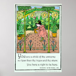 Desiderata to 1895イラストレーション ポスター