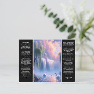Desiderata Waterfall:パステルスカイドリームス ポストカード
