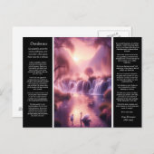 Desiderata Waterfall：隠れた谷の静けさ ポストカード (正面/裏面)