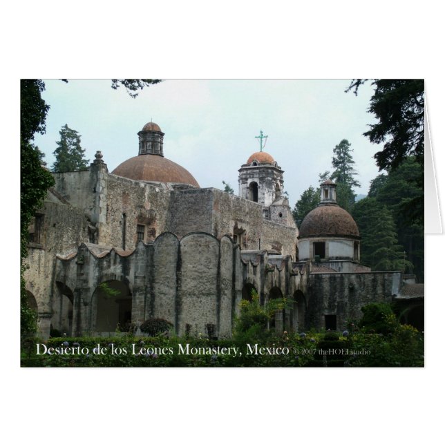 Desierto de los Leones Monasteryカード (正面横)