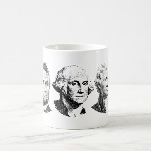 Designすばらしい米国の大統領 コーヒーマグカップ (中央)