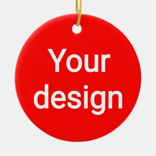 Design セラミックオーナメント (正面)