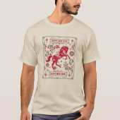 Design 2026 Chinese New Year in red Tシャツ (正面)