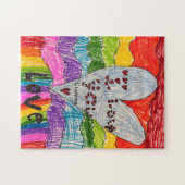 Design a Custom Puzzle with Your Child's Art ジグソーパズル (横)