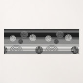 Design abstrait Yoga ヨガマット (正面(横))