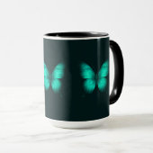 DESIGN BORBOLETAS  VERDES  Caneca Combo マグカップ (正面右)