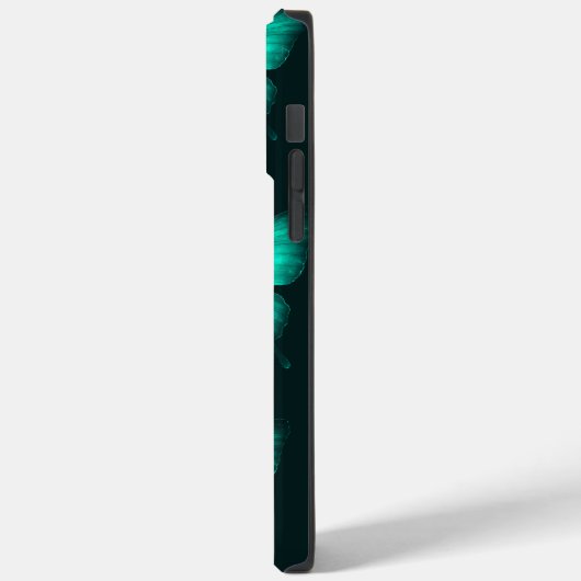 DESIGN BORBOLETAS  VERDES Capa para celular Case-Mate iPhoneケース (裏面 / 左)