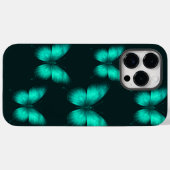 DESIGN BORBOLETAS  VERDES Capa para celular Case-Mate iPhoneケース (裏面 (横))