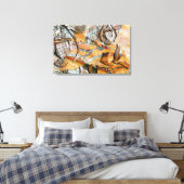 Design Buddha キャンバスプリント (インサイチュ (寝室))