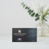 Design-Build Firms Business | Black Sketch 名刺 (スタンド正面)