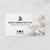Design-Build Firms Business | White Sketch 名刺 (正面)
