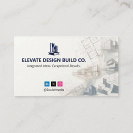 Design-Build Firms Business | White Sketch 名刺