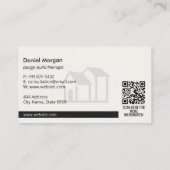 Design-Build Firms Business | White Sketch 名刺 (裏面)