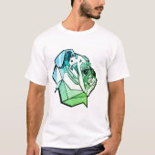 Design Bulldog Greenleaf Tシャツ (正面)