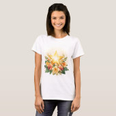 [Design] Camiseta Feminina Cristã Brasil Presente  Tシャツ (正面フル)