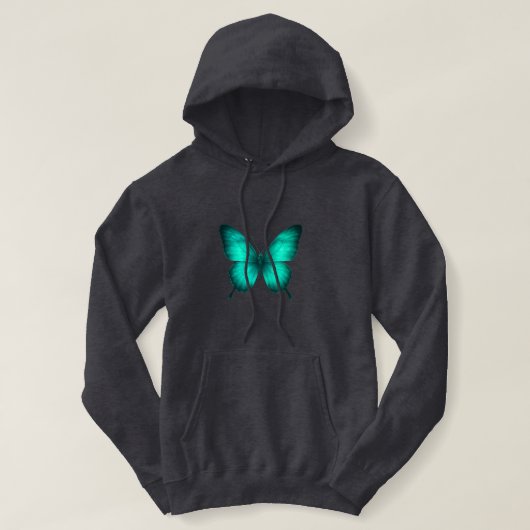 DESIGN DE CAMISETAS FEMININO BORBOLETAS パーカ (デザイン正面)