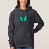 DESIGN DE CAMISETAS FEMININO BORBOLETAS パーカ (正面)