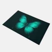 DESIGN DE Tapete BORBOLETA VERDES ドアマット (アングル)