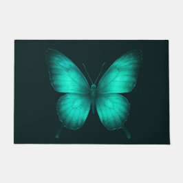 DESIGN DE Tapete BORBOLETA VERDES ドアマット
