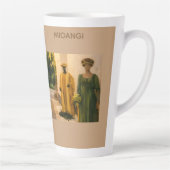 Design elegante e raffinato カフェラテマグ (右)