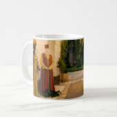 Design elegante e raffinato コーヒーマグカップ (正面左)