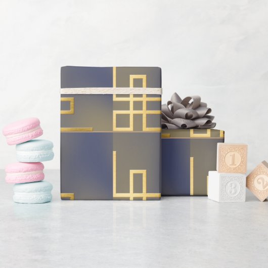 Design elegante e raffinato ラッピングペーパー (ベビーシャワー)