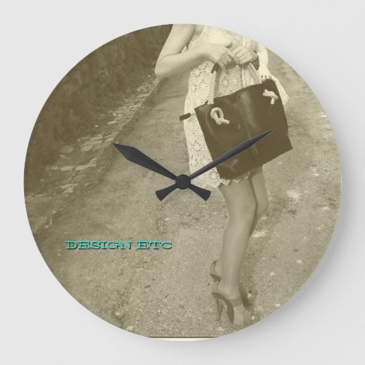 DESIGN ETC firenze きみのじかん展 galleriafirenzeitaly ラージ壁時計 (正面)