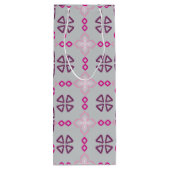 design for fabric, wallpaper, wrapping paper, ワインギフトバッグ (裏面)