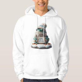 Design: "Froggy Doesn't Like Cold パーカ
