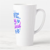 Design-I love my boyfriend カフェラテマグ (右)