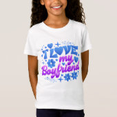 Design-I love my boyfriend Tシャツ (正面)