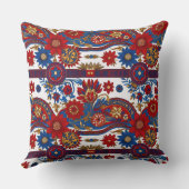 Design inspired by the Serbian Pirot carpet 8 クッション (裏面)