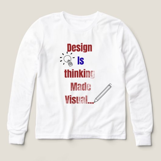 Design Is Thinking Made Visual – Minimal Graphic D (デザイン正面)