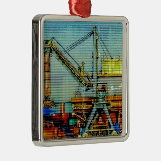 Design Kran メタルオーナメント (右)