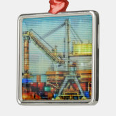 Design Kran メタルオーナメント (左)