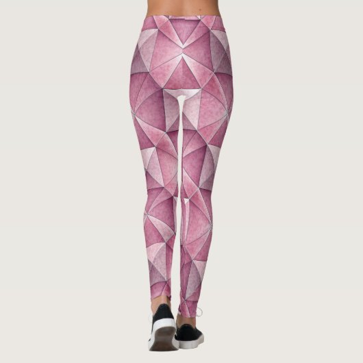Design-Leggings mit ausgefallenem Muster  レギンス (裏面)