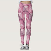 Design-Leggings mit ausgefallenem Muster  レギンス (正面)