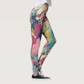 Design-Leggings mit ausgefallenem Muster レギンス (右)