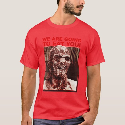 Design lucio fulci horror movies We Are Going to E Tシャツ (正面)
