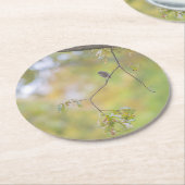  design nature ラウンドペーパーコースター (アングル)